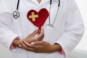 mujer y corazon