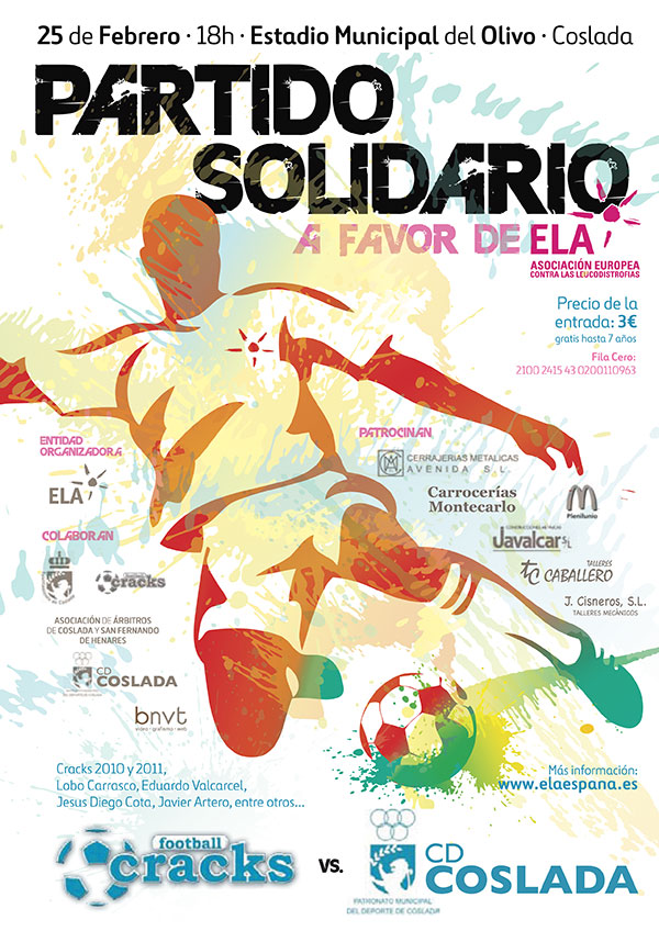 Partido solidario a favor de la Asociación Española Contra la Leucodistrofia