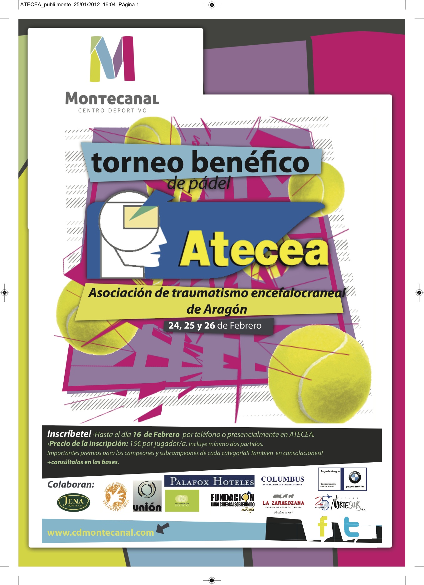 II Torneo Benéfico de Pádel de ATECEA