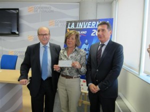 Antonio Gasión, Pilar Lahera y Ricardo Oliván
