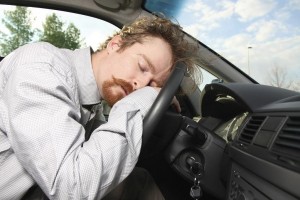 conductor dormido