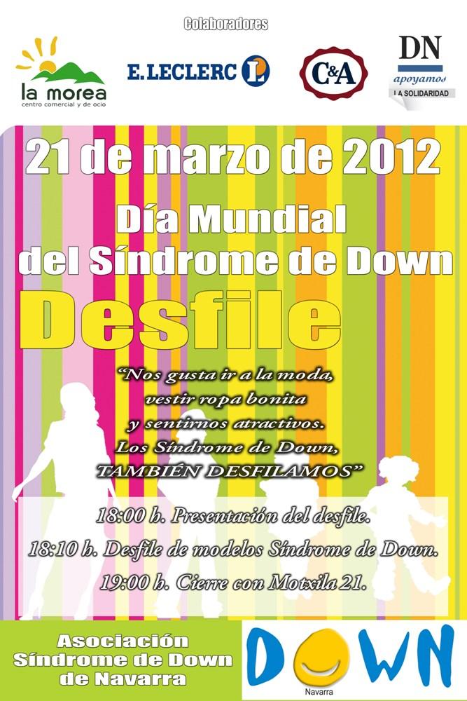 Desfile de moda y concierto de rock de ASDN en Pamplona para celebrar el Día del Síndrome de Down