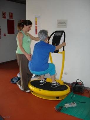 Las plataformas de vibraciones mejoran el equilibrio de las personas con discapacidad física