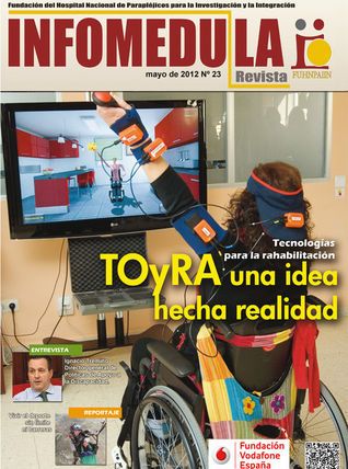 La revista ‘Infomédula’ incluye textos audiodescritos para personas con deficiencias visuales