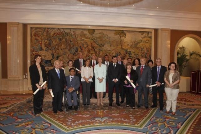 La Reina Doña Sofía entrega las Condecoraciones de la Orden Civil de la Solidaridad Social 2011