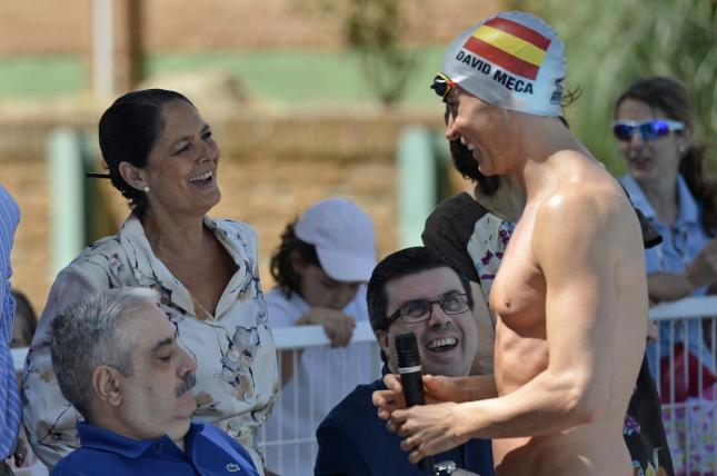 David Meca presenta la campaña de prevención de accidentes ‘Báñate seguro’ de Famma-Cocemfe