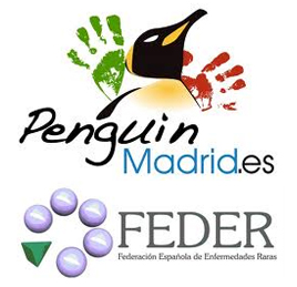 Pingüino de FEDER para sufragar un proyecto de mejora en la atención de las enfermedades raras