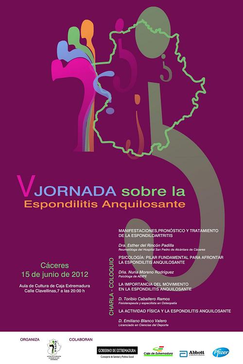 V Jornada sobre Espondilitis Anquilosante de AEXPE