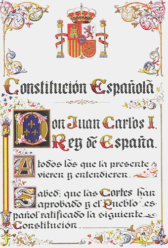 Una web recogerá la Constitución Española grabada en vídeo en lengua de signos en español y catalán