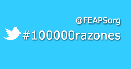 ‘Más de 100.000 razones para luchar’, manifiesto de FEAPS contra los recortes en la Dependencia