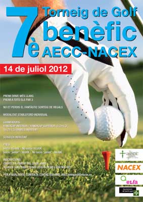 VII Torneo Benéfico de Golf AECC en Sant Cugat
