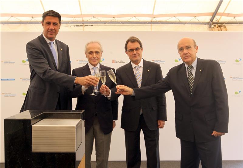 Iniciadas las obras del Instituto de Investigación Contra la Leucemia Josep Carreras