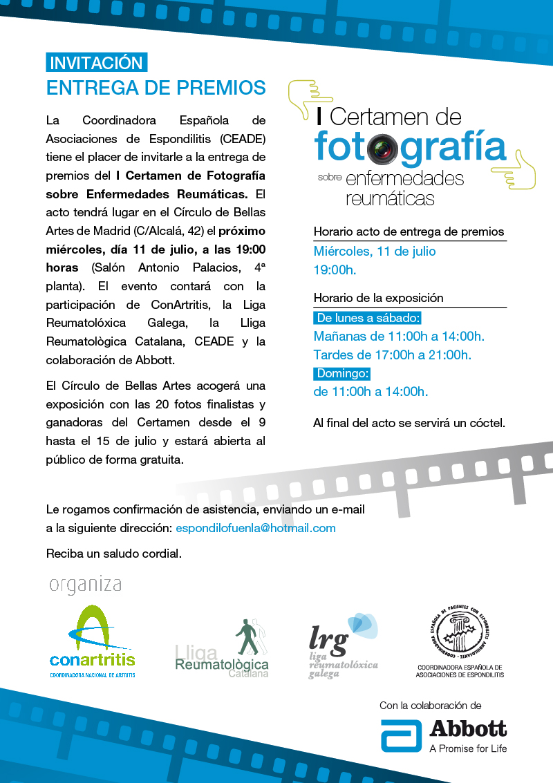 Exposición de fotografías, II TéconTé y preguntas sobre el copago, entre la actividad destacada