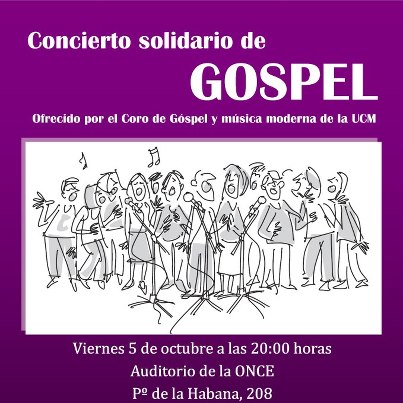 Concierto Solidario de Gospel a favor de ADISLI