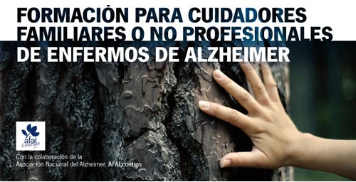 Curso de formación para cuidadores no profesionales de enfermos de Alzheimer