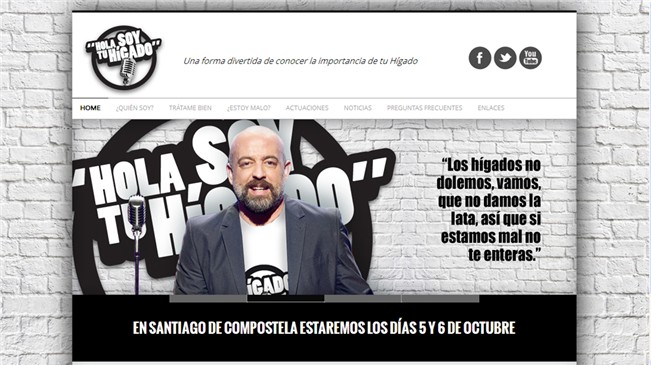 Monólogos de humor en la campaña ‘Hola, soy tu hígado’ de Cruz Roja Española