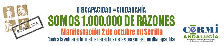 FEDER se suma a la convocatoria de CERMI en Sevilla contra los recortes sociales