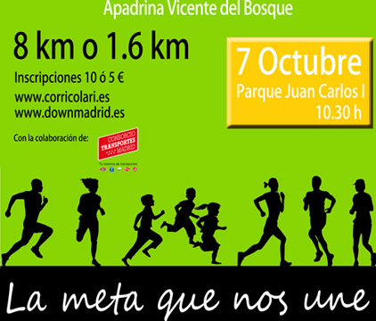 Este domingo, II Carrera Fundación Síndrome de Down de Madrid
