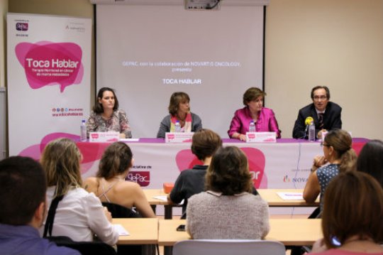 ‘Toca Hablar’, campaña de GEPAC para pacientes con cáncer de mama metastásico
