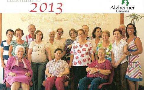 Alzheimer Canarias presenta su primer Calendario Benéfico
