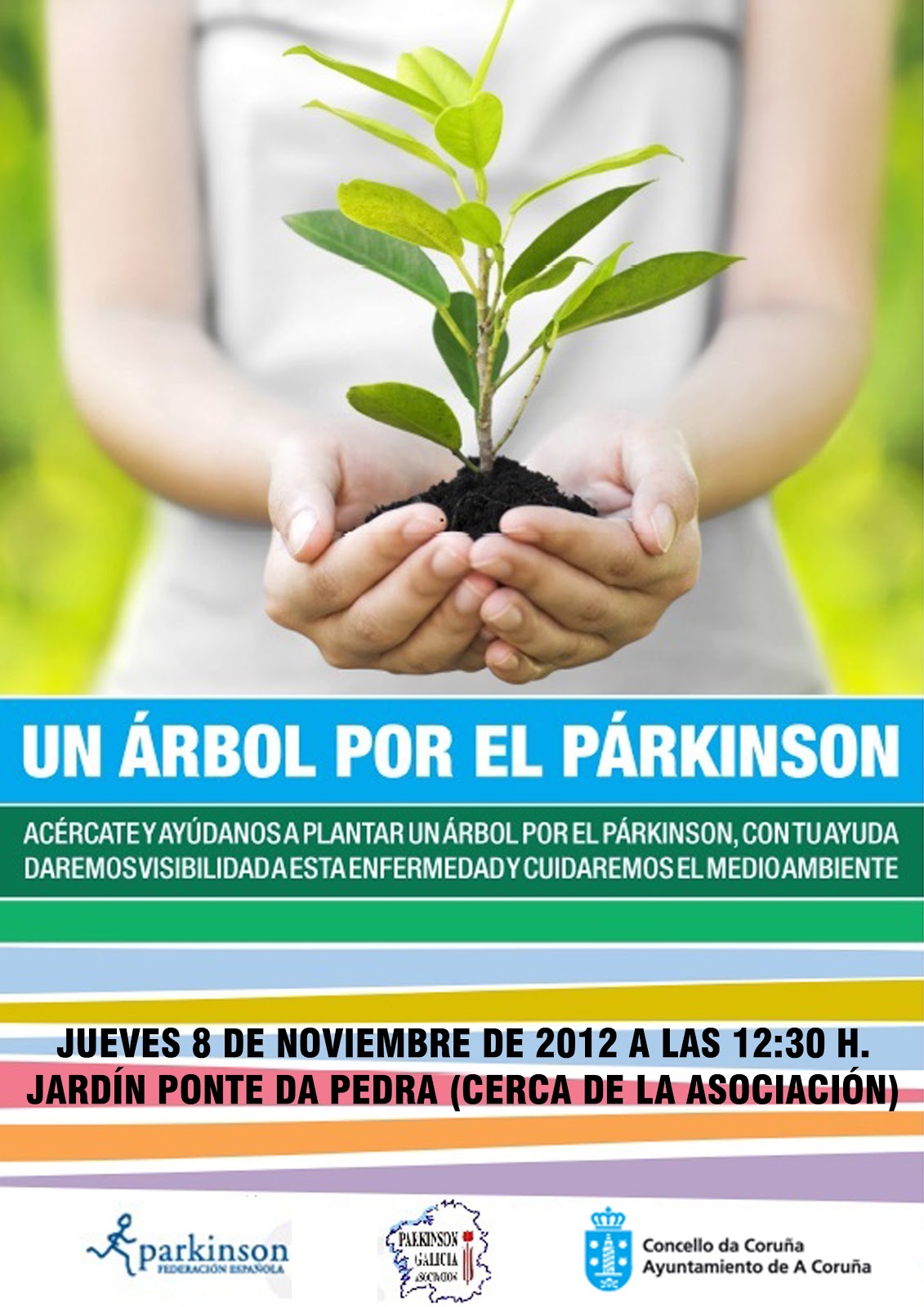 La FEP planta árboles por todo el país a favor de los pacientes con Parkinson