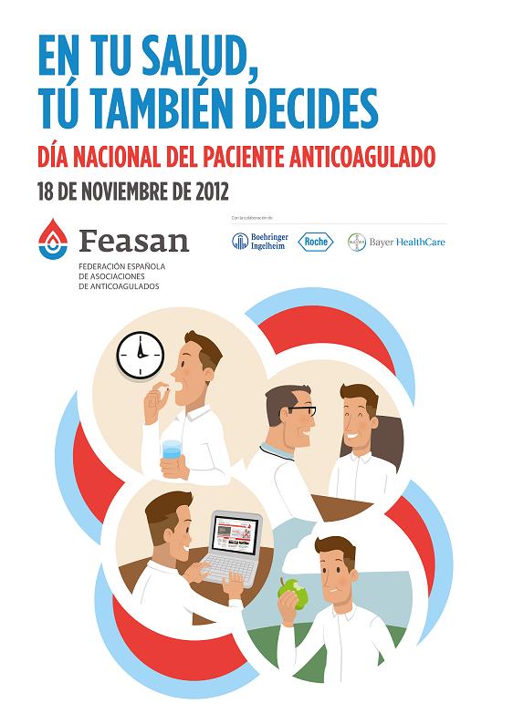 Este domingo se celebra el IX Día Nacional del Paciente Anticoagulado