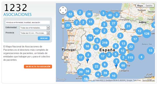 El Mapa de Asociaciones incluye ya a 68 organizaciones de pacientes con diabetes