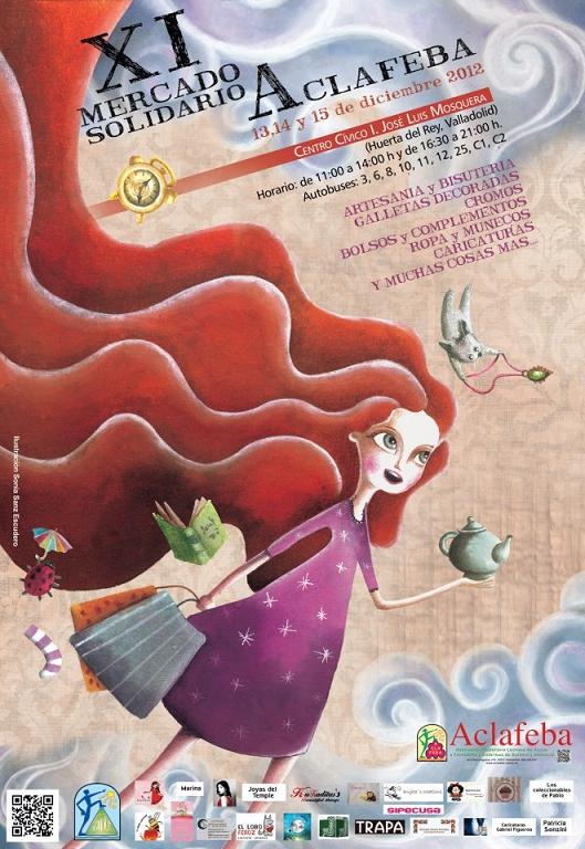XI Mercado Solidario de ACLAFEBA en Valladolid