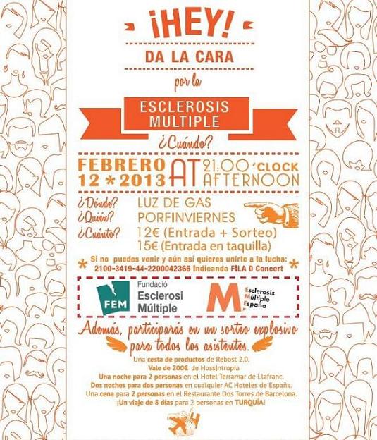 Concierto benéfico de ‘PorFinViernes’ a favor de FELEM y la FEM
