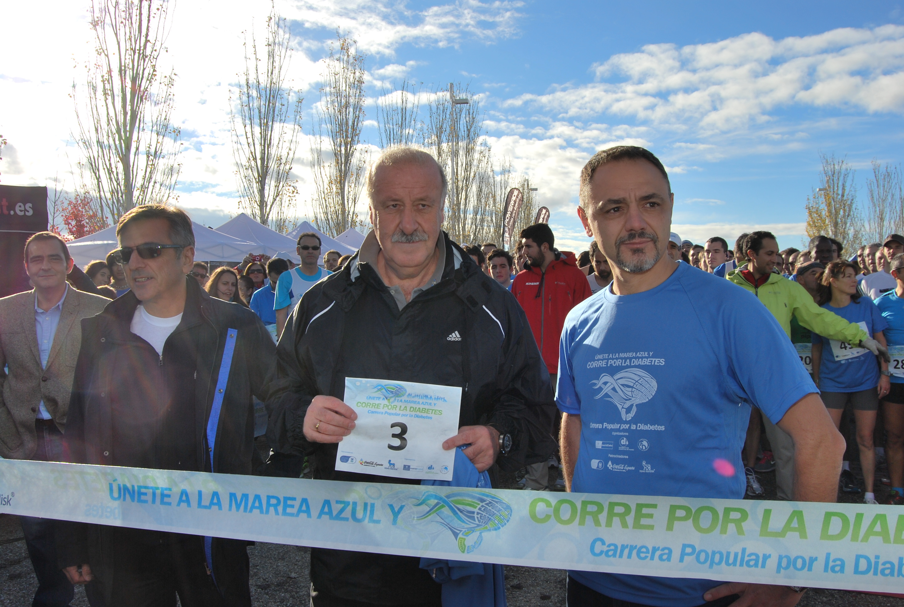 Vicente del Bosque, ‘Amigo de Honor’ de la Fundación para las Diabetes