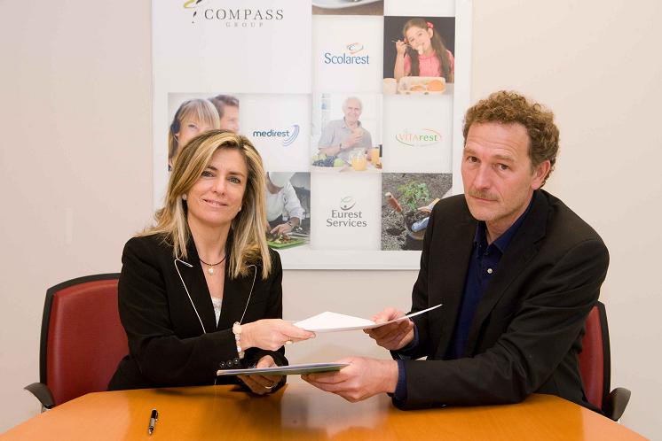 Convenio de colaboración de Fundación Ampans y Eurest Catalunya