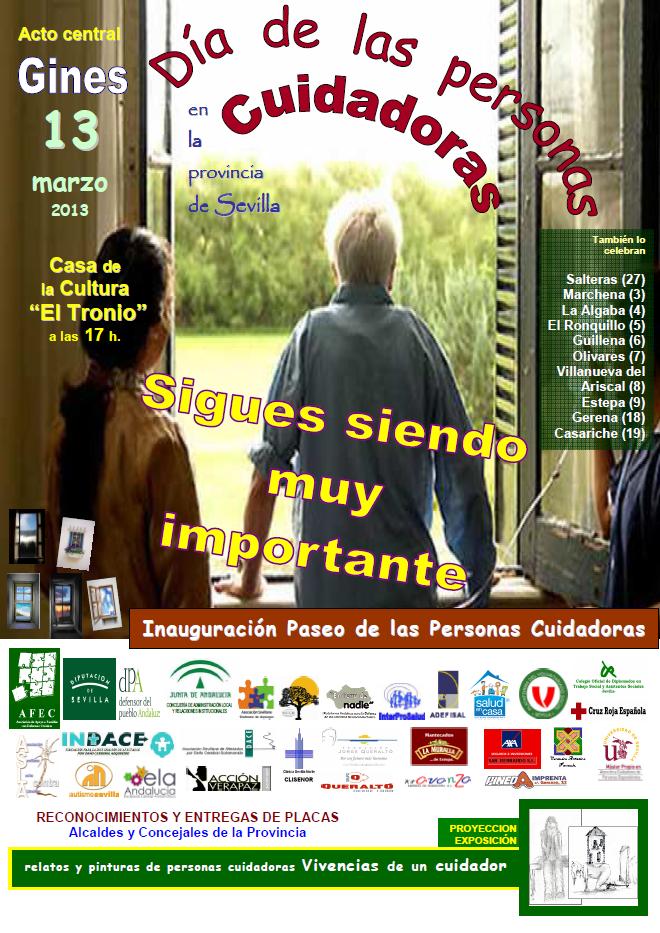 Homenajes y celebraciones en Gines en el Día de las Personas Cuidadoras