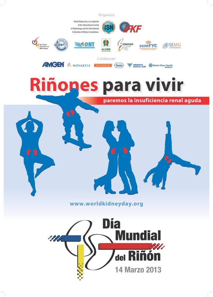 El Día Mundial del Riñón se celebra este jueves bajo el lema ‘Riñones para la vida’