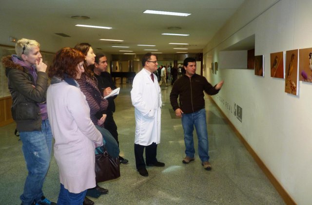 Exposición fotográfica de AFANION en el Hospital General de Ciudad Real