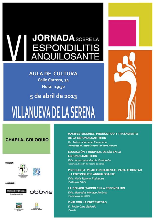 ‘VI Jornada sobre la Espondilitis Anquilosante’ de AEXPE