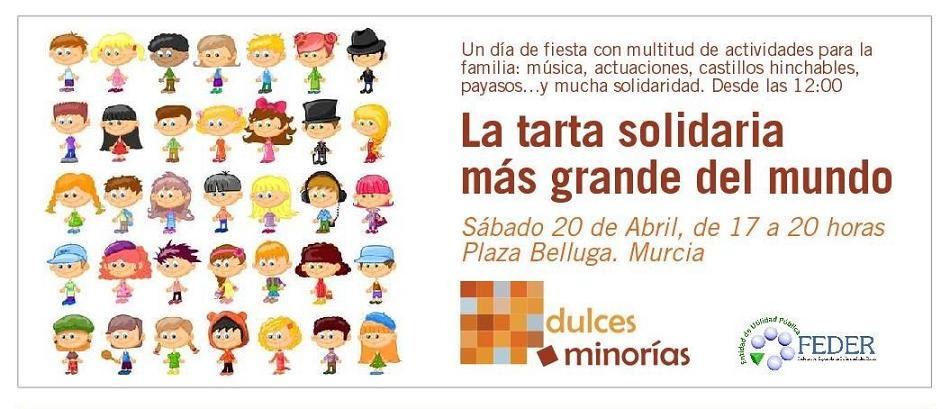La tarta solidaria más grande del mundo, a beneficio de FEDER