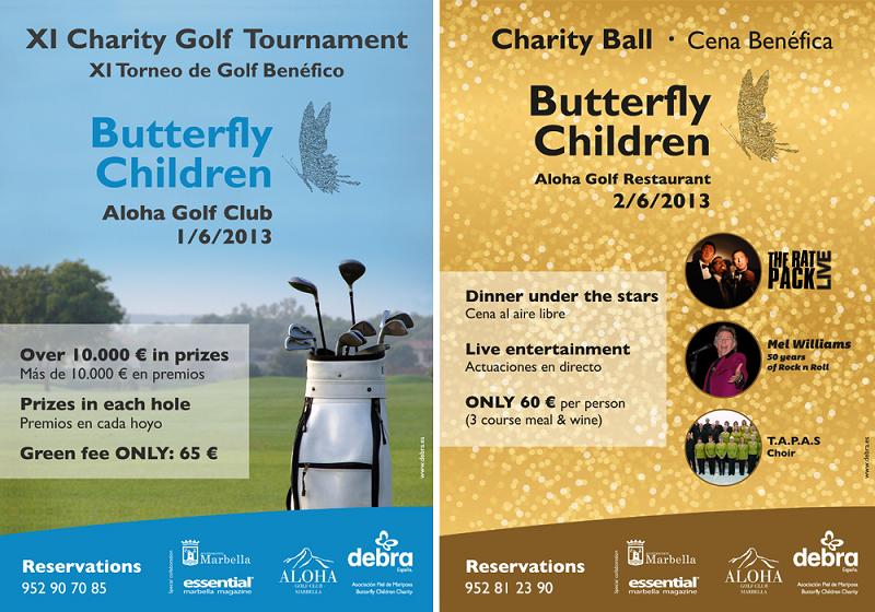 XI Torneo Benéfico de DEBRA España a favor de los niños con piel de mariposa
