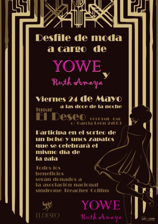 Desfile benéfico a favor de la Asociación Nacional Síndrome de Treacher Collins
