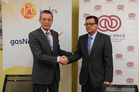 ONCE y Gas Natural colaboran en la inclusión sociolaboral de discapacitados
