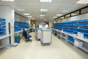 Imagen de una farmacia hospitalaria. Imagen de una farmacia hospitalaria.