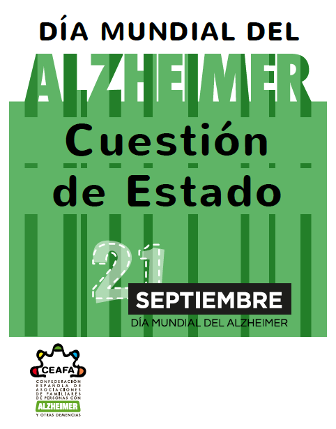 El Día Mundial del Alzheimer se celebra bajo el lema ‘Cuestión de Estado’