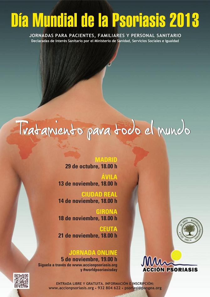 ‘Tratamiento para todo el mundo’ en el Día Mundial de la Psoriasis