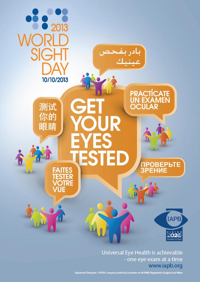 El Día Mundial de la Visión reclama el ‘Acceso Universal a la Salud Ocular’