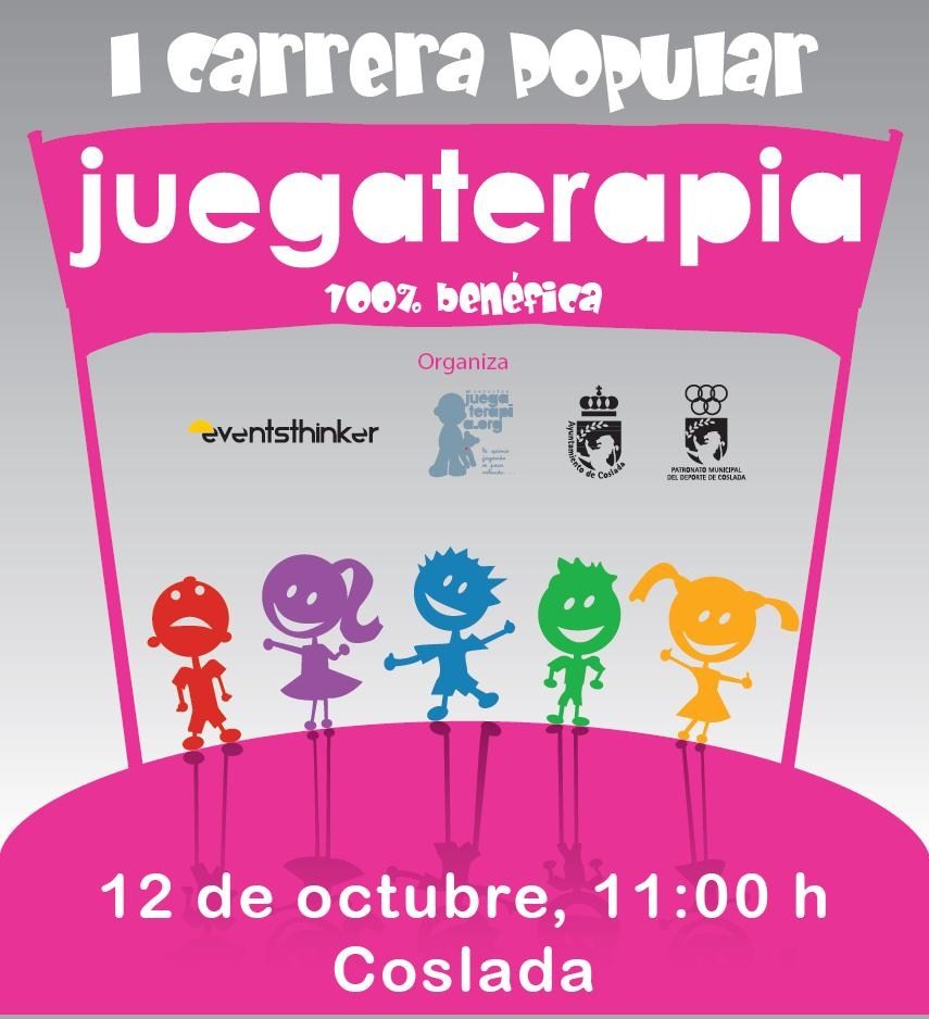 I Carrera Popular de Fundación Juegaterapia, este sábado en Coslada
