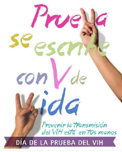 Campaña para normalizar el test del VIH