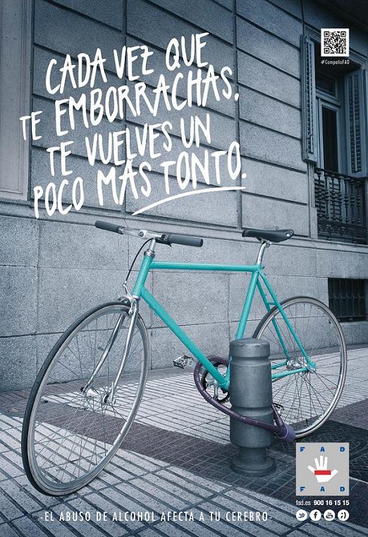 Campaña para alertar a los jóvenes de los daños cerebrales por el alcohol