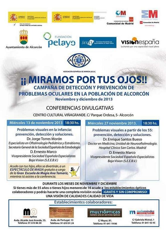 Campaña para la prevención y detección de los problemas oculares en Alcorcón