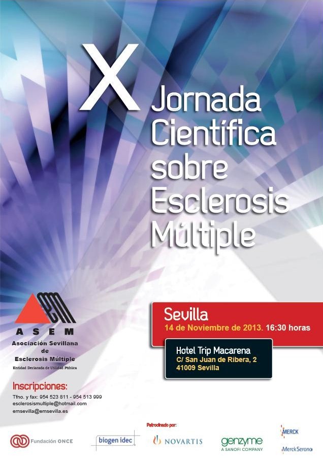 ASEM organiza en Sevilla su X Jornada Científica sobre Esclerosis Múltiple