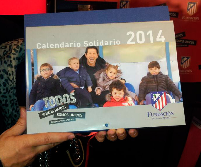 Calendario solidario Atlético de Madrid