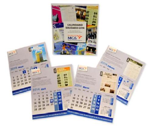 Calendario solidario a favor de ASPAYM y Fundación Isidre Esteve
